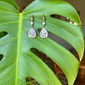 Beautiful teardrop earrings